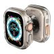 Spigen Apple Watch Ultra 2 49mm SPIGEN THIN FIT műanyag óra keret ütésállóság ÁTLÁTSZÓ