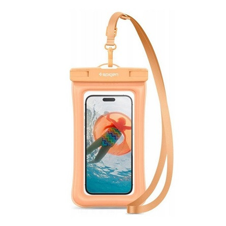 SPIGEN A610 vízhatlan/vízálló tok, AQUA IPX8, 6.9" méret, NARANCSSÁRGA