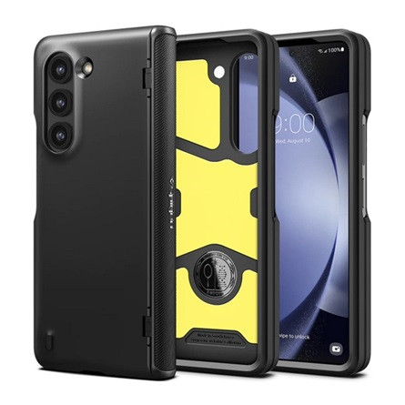 Spigen Samsung Z Fold5 5G SPIGEN SLIM ARMOR PRO szilikon telefonvédő ütésállóság, teljes védelem, FEKETE