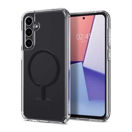 Spigen Samsung S23 FE SPIGEN ULTRA HYBRID MAG műanyag telefonvédő ütésállóság, MagSafe, FEKETE