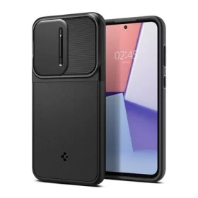   Spigen Samsung S23 FE SPIGEN OPTIK ARMOR szilikon telefonvédő kameravédő FEKETE