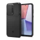Spigen Samsung S23 FE SPIGEN OPTIK ARMOR szilikon telefonvédő kameravédő FEKETE