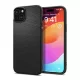 Spigen iPhone 15 Plus SPIGEN LIQUID AIR szilikon telefonvédő ütésállóság, rombusz, FEKETE