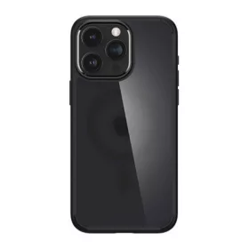   Spigen iPhone 15 Pro SPIGEN ULTRA HYBRID MAG műanyag telefonvédő ütésállóság, MagSafe, FEKETE