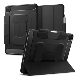   Spigen IPAD Pro 13 (2024) SPIGEN RUGGED ARMOR PRO tok álló aktív FLIP, ceruza tartó, FEKETE