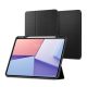 Spigen IPAD Pro 13 (2024) SPIGEN URBAN FIT tok álló FLIP, textil minta, FEKETE