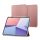 Spigen IPAD Pro 13 (2024) SPIGEN URBAN FIT tok álló FLIP, textil minta, ROZÉARANY