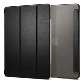   Spigen IPAD Pro 11 (2024) SPIGEN SMART FOLD tok álló, bőr hatású aktív FLIP, asztali tartó, FEKETE