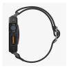 Spigen Apple Watch Series 9 45mm SPIGEN LITE FIT PRO pótszíj egyedi méret, ütésállóság + szilikon keret, FEKETE