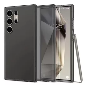   Spigen Samsung S24 Ultra 5G SPIGEN LIQUID CRYSTAL szilikon telefonvédő ütésállóság, légpárnás sarok, SÖTÉTSZÜRKE