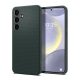 Spigen Samsung S24 Plus 5G SPIGEN LIQUID AIR szilikon telefonvédő ütésállóság, rombusz, SÖTÉTZÖLD
