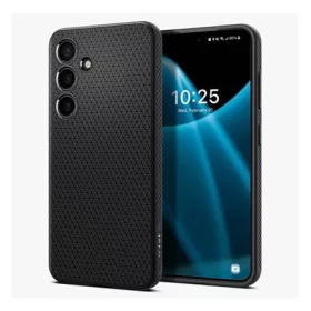   Spigen Samsung S24 5G SPIGEN LIQUID AIR szilikon telefonvédő ütésállóság, rombusz, FEKETE