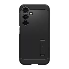   Spigen Samsung S24 5G SPIGEN TOUGH ARMOR szilikon telefonvédő ütésállóság, kitámasztó, FEKETE