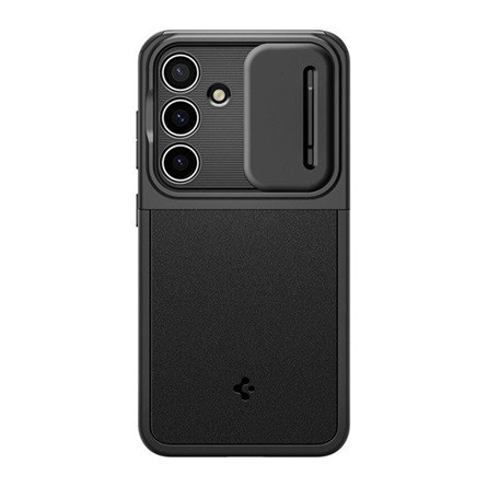 Spigen Samsung S24 5G SPIGEN OPTIK ARMOR szilikon telefonvédő kameravédő FEKETE
