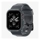 Spigen Apple Watch Series 9 45mm SPIGEN RUGGED ARMOR PRO pótszíj egyedi méret, ütésállóság + szilikon keret, SÖTÉTSZÜRKE
