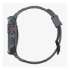 Spigen Apple Watch Series 9 45mm SPIGEN RUGGED ARMOR PRO pótszíj egyedi méret, ütésállóság + szilikon keret, SÖTÉTSZÜRKE