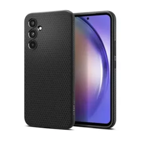   Spigen Samsung A35 5G SPIGEN LIQUID AIR szilikon telefonvédő ütésállóság, rombusz, FEKETE