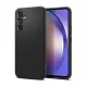 Spigen Samsung A35 5G SPIGEN LIQUID AIR szilikon telefonvédő ütésállóság, rombusz, FEKETE