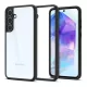 Spigen Samsung A55 5G SPIGEN ULTRA HYBRID műanyag telefonvédő ütésállóság, légpárnás keret, ÁTLÁTSZÓ/FEKETE