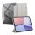 Spigen IPAD Pro 12.9 (2018) SPIGEN AIR SKIN PRO tok álló, ECO bőr hatású aktív FLIP, ceruza tartó, SZÜRKE