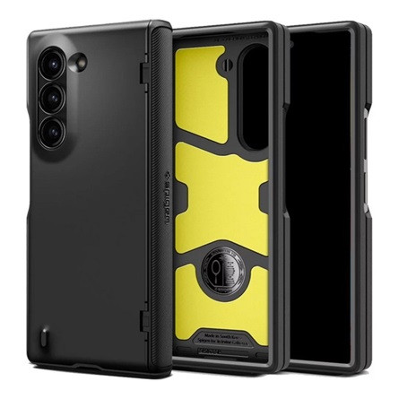 Spigen Samsung Z Fold6 5G SPIGEN SLIM ARMOR PRO szilikon telefonvédő ütésállóság, teljes védelem, FEKETE