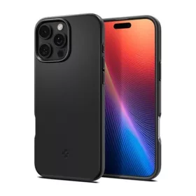   Spigen iPhone 16 Pro Max 5G SPIGEN THIN FIT MAGSAFE műanyag telefonvédő matt, MagSafe, FEKETE