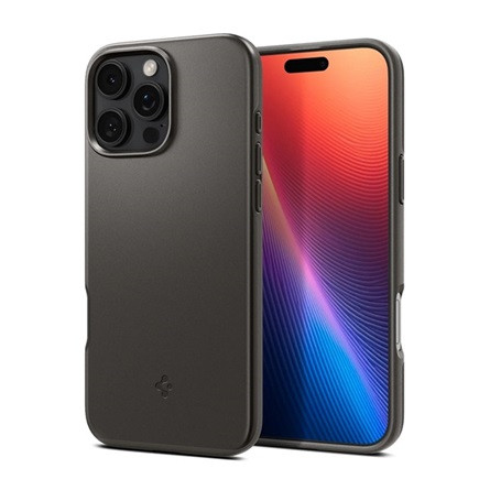 Spigen iPhone 16 Pro Max 5G SPIGEN THIN FIT MAGSAFE műanyag telefonvédő matt, MagSafe, METÁLKÉK