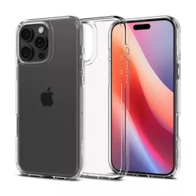   Spigen iPhone 16 Pro Max 5G SPIGEN ULTRA HYBRID műanyag telefonvédő ütésállóság, légpárnás keret, ÁTLÁTSZÓ