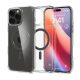 Spigen iPhone 16 Pro Max 5G SPIGEN ULTRA HYBRID MAG műanyag telefonvédő ütésállóság, MagSafe, SÖTÉTSZÜRKE