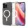Spigen iPhone 16 Pro Max 5G SPIGEN ULTRA HYBRID MAG műanyag telefonvédő ütésállóság, MagSafe, ÁTLÁTSZÓ