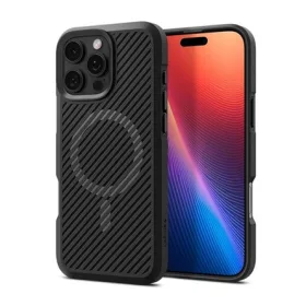   Spigen iPhone 16 Pro Max 5G SPIGEN CORE ARMOR MAG szilikon telefonvédő ütésállóság, MagSafe, FEKETE