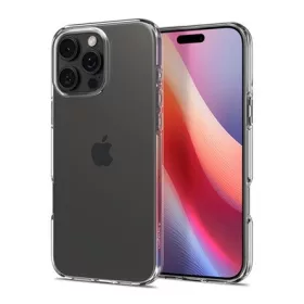   Spigen iPhone 16 Pro Max 5G SPIGEN CRYSTAL FLEX szilikon telefonvédő ütésállóság, légpárnás sarok, ÁTLÁTSZÓ