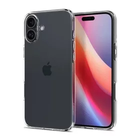   Spigen iPhone 16 Plus 5G SPIGEN LIQUID CRYSTAL szilikon telefonvédő ütésállóság, légpárnás sarok, ÁTLÁTSZÓ