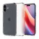 Spigen iPhone 16 Plus 5G SPIGEN ULTRA HYBRID műanyag telefonvédő ütésállóság, matt, ÁTLÁTSZÓ