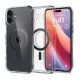 Spigen iPhone 16 Plus 5G SPIGEN ULTRA HYBRID MAG műanyag telefonvédő ütésállóság, MagSafe, ÁTLÁTSZÓ