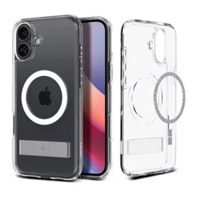   Spigen iPhone 16 Plus 5G SPIGEN ULTRA HYBRID S műanyag telefonvédő ütésállóság, MagSafe, ÁTLÁTSZÓ