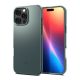 Spigen iPhone 16 Pro SPIGEN THIN FIT műanyag telefonvédő matt, kameravédő, SÖTÉTZÖLD