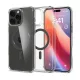 Spigen iPhone 16 Pro 5G SPIGEN ULTRA HYBRID MAG műanyag telefonvédő ütésállóság, MagSafe, SÖTÉTSZÜRKE