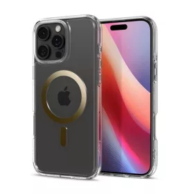   Spigen iPhone 16 5G SPIGEN ULTRA HYBRID MAG műanyag telefonvédő ütésállóság, MagSafe, ARANY
