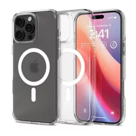   Spigen iPhone 16 Pro 5G SPIGEN ULTRA HYBRID MAG műanyag telefonvédő ütésállóság, MagSafe, ÁTLÁTSZÓ