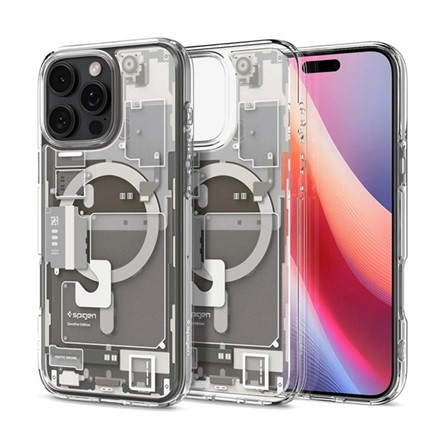 Spigen iPhone 16 Pro 5G SPIGEN ULTRA HYBRID ZERO ONE műanyag telefonvédő ütésállóság, MagSafe, TITÁN