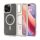 Spigen iPhone 16 Pro 5G SPIGEN ULTRA HYBRID MAG műanyag telefonvédő ütésállóság, MagSafe, TITÁN