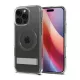 Spigen iPhone 16 Pro 5G SPIGEN ULTRA HYBRID S műanyag telefonvédő ütésállóság, MagSafe, SÖTÉTSZÜRKE