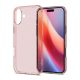 Spigen iPhone 16 5G SPIGEN LIQUID CRYSTAL GLITTER szilikon telefonvédő ütésállóság, csillámporos, RÓZSASZÍN