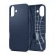 Spigen iPhone 16 5G SPIGEN LIQUID AIR szilikon telefonvédő ütésállóság, rombusz, SÖTÉTKÉK
