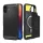 Spigen iPhone 16 5G SPIGEN RUGGED ARMOR szilikon telefonvédő ütésállóság, MagSafe, FEKETE