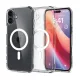 Spigen iPhone 16 5G SPIGEN CRYSTAL HYBRID szilikon telefonvédő ütésállóság, MagSafe, ÁTLÁTSZÓ
