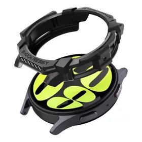   Spigen Samsung Watch 7 eSIM 44mm SPIGEN RUGGED ARMOR műanyag óra keret ütésállóság FEKETE