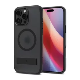   Spigen iPhone 16 Pro Max 5G SPIGEN ULTRA HYBRID S műanyag telefonvédő ütésállóság, MagSafe, FEKETE