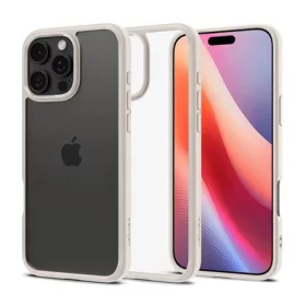   Spigen iPhone 16 Pro Max 5G SPIGEN ULTRA HYBRID műanyag telefonvédő ütésállóság, légpárnás keret, TITÁN